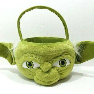 Star Wars Yoda plush treat pail NWOT